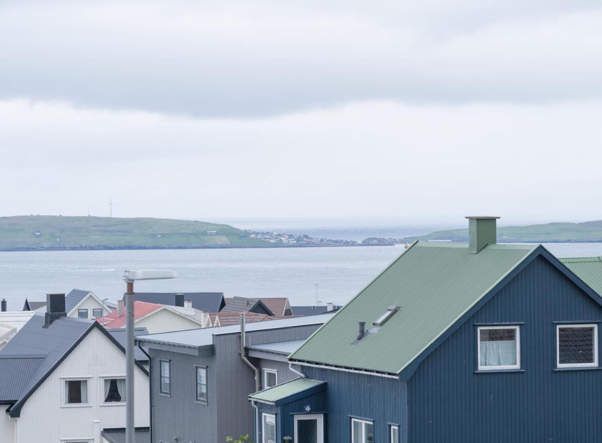 New / Stunning Sea View / Light / 3 Br Apartment Torshavn Bagian luar foto